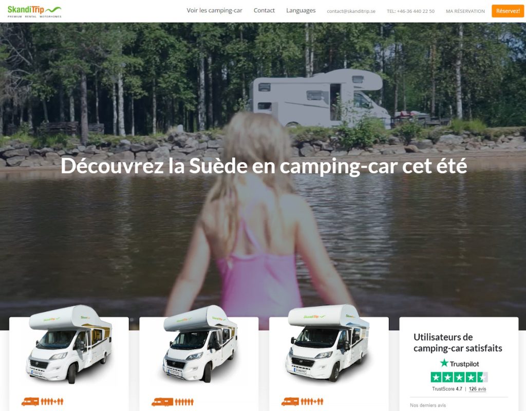 Louer un camping-car en Suède